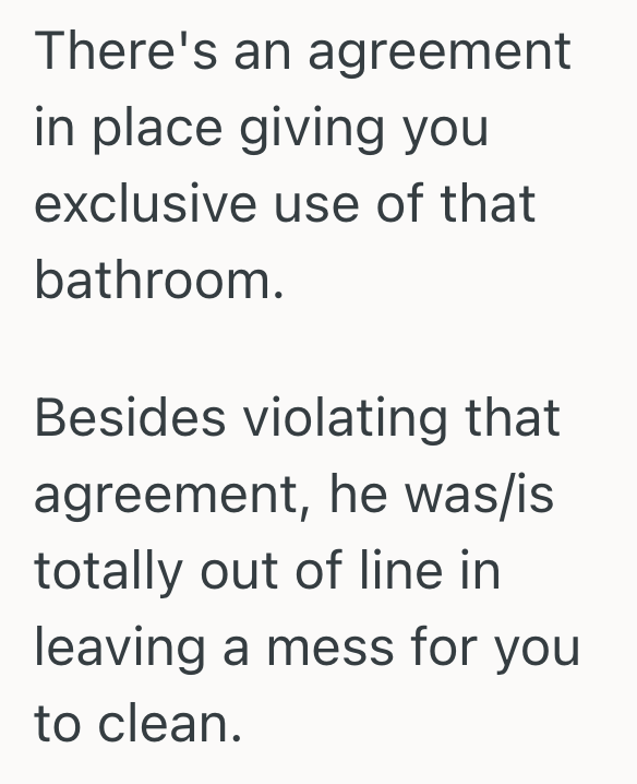 Screenshot 2025 07 09 at 10.34.10 PM Her Roommate Started Using Her Private Bathroom And Leaving A Mess, So She Installed A Lock